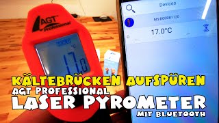 AGT Laser Pyrometer mit Bluetooth [upl. by Ainud]