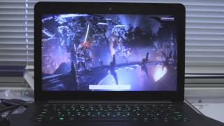 Demo Razer Blade 14inch 2013 [upl. by Ednihek5]