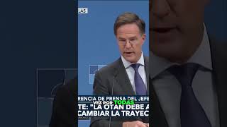 OTAN ¡Rutte CRITICA a empresas de armas [upl. by Dis368]