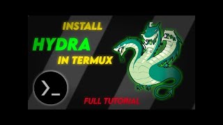 Hydra Tool Installation In Termux  Mr Robot  Ethical Hacking [upl. by Ahsinet]