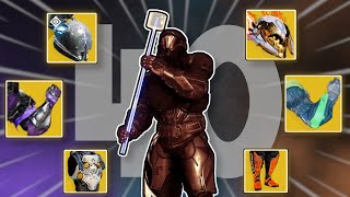 I Made a Build for EVERY TITAN EXOTIC in Destiny 2 [upl. by Schalles]