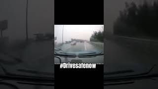 See aquaplaning at work drivesafenow [upl. by Doone663]