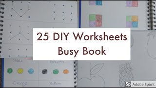 25 DIY worksheets for 35 year old [upl. by Ailimac107]