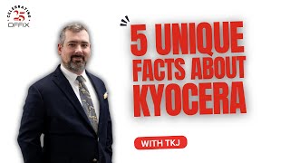 Tuesday Tip with Tim  5 Unique Facts About Kyocera [upl. by Naaitsirhc]