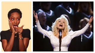 FIRST TIME REACTING TO  DOLLY PARTON quotHES ALIVEquot REACTION [upl. by Gualterio]