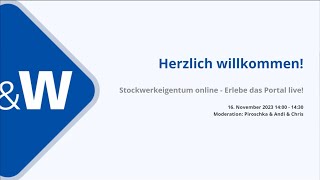 Stockwerkeigentum – digitale Kommunikation Dokumente und Versammlungen vorbereiten [upl. by Orth]