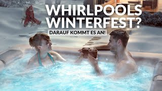 Sind Outdoor Whirlpools winterfest Darauf kommt es an  SPA Deluxe GmbH [upl. by Garneau343]