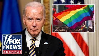 Biden decried for proclaiming Transgender Visibility Day on Easter Sunday [upl. by Ralyks906]