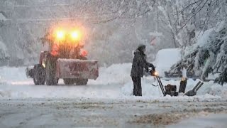 Winter Storm hits New Brunswick [upl. by Farra]