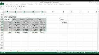 MS Excel Cell Referencing and Character Functions Pt 1 [upl. by Calmas]