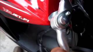 Parking lock Brake YAMAHA MIO GT PBL [upl. by Ssitnerp]