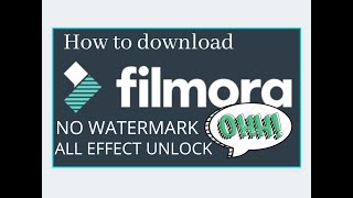 how to download filmora in pc without watermark  NepicGamerz [upl. by Noell]