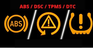 ABSDSCTPMS allumés diagnostiquer et corriger le défautABSDSC Lights OnDiagnose amp Rectify Fault [upl. by Aicela147]