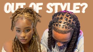 Are DreadLocks Out Of Style  Why Everybody Is CuttingCombing Out Their Dread Locs [upl. by Naraa]