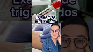 Examen de triglicéridos en sangre lo que debes saber  Dr William Guerrero medicina shorts [upl. by Nailij269]