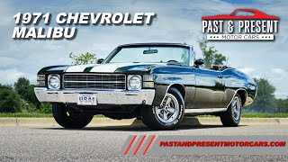 1971 Chevrolet Malibu 350 Green Green CV Auto 185255 [upl. by Anihpesoj]