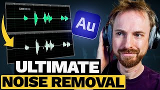 How to Remove Background Noise in Adobe Audition 2024 [upl. by Neerol]