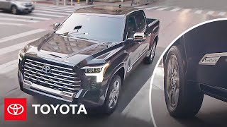 2022 Tundra Overview  Tundra Capstone Engine Power amp More  Toyota [upl. by Eelnyl]