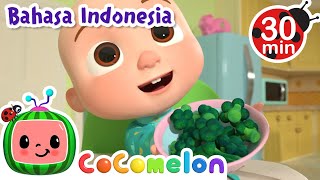 Ya Ya Lagu Suka Sayuran🥦🥕  CoComelon  Lagu Anak  Moonbug Kids Indonesia  Nursery Rhymes [upl. by Motch251]