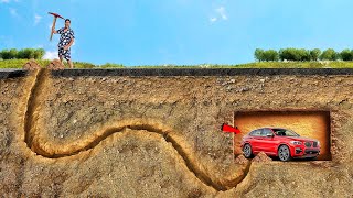 We Made Secret Tunnel To Our BMW After 8 Months🔥  जमीन में दफ़न BMW का क्या होगा हाल [upl. by Ttessil]