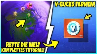 So FUNKTIONIERT Rette die Welt ✅ VBucks Farmen Helden amp Mehr Komplettes Tutorial  Fortnite [upl. by Jacki]