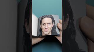 Loki Time Lapse FlipBook avengers loki flipbook shorts [upl. by Padegs887]