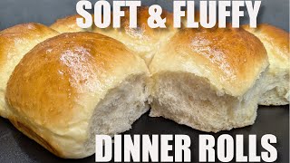 IS THIS THE FLUFFIEST DINNER ROLL RECIPE YOULL EVER MAKE  COOKING WITH NICOLE [upl. by Lennej40]