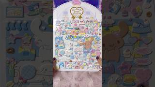 Cinnamoroll Decorating Stickers 🤍🩵 sanrio cinnamoroll sticker kawaii [upl. by Airamahs]