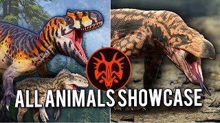 Path of Titans 2023 ALL ANIMALS FULL SHOWCASE [upl. by Bor]