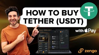 How to Buy Tether USDT with Apple Pay on Zengo [upl. by Romano566]