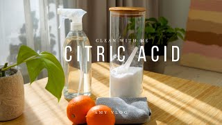 Zero Waste Starting From Home  11 Surprising Uses of Citric Acid Powder🍋  ecofriendly cleaning [upl. by Minor]