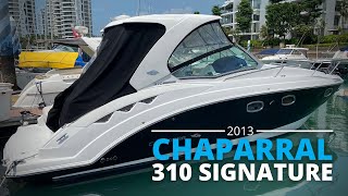 Chaparral Boat for Sale Singapore 2013 Chaparral 310 Signature Powerboat  Price 140000SGD [upl. by Gnat650]