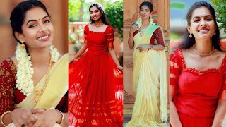 One Onam makeup 2 Onam outfit ideas  Onam series 6  Asvi Malayalam [upl. by Tereb]