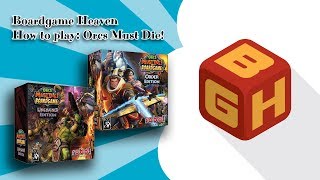 Boardgame Heaven How To Play 30 Orcs Must Die the Boardgame [upl. by Jerusalem361]