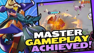 Pokemon Unite Garchomp Gameplay  Master Rank Battle [upl. by Isnam]