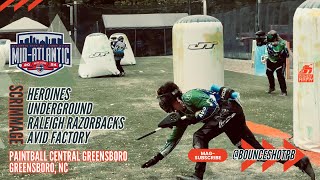 NXL MAO 2024 Scrimmage  Paintball Central Greensboro [upl. by Eniloj]