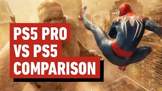 PS5 Pro vs PS5 Gameplay Comparison [upl. by Bibbye]