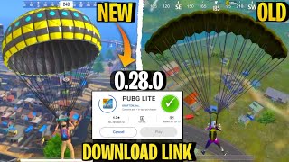 New Pubg Lite आया😱 Download करो😍 Pubg Lite 0280 New Update  Pubg Lite New Update Today Gameplay [upl. by Aerb]