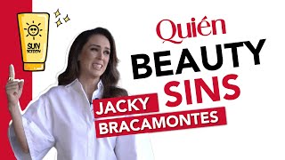 Jacky Bracamontes CONFIESA sus BEAUTY SINS  Shorts [upl. by Einnad]