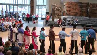 Choctaw Festival Day 1 Social Dances 2 [upl. by Ahsekar]