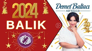 Balık Burcu 2024 Yıllık Burç Yorumları Astrolog Demet Baltacı ile Astroloji haberler burçlar [upl. by Ahsaekal]