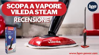 Recensione Vileda Steam come pulire i pavimenti con la scopa a vapore Vileda [upl. by Ajar]