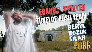 🚨 ERANGEL SHELTER TÜNELLERDE PUSU YEDİK Öldük Geri Geldik  Squad Game  Beryl Çok Bozuk  PUBG [upl. by Leugim442]