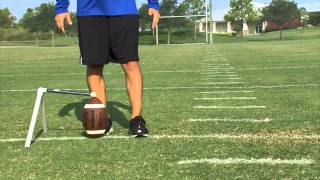 How to Kick a Field Goal Series by IMG Academy Football 1 of 5 [upl. by Amzaj]