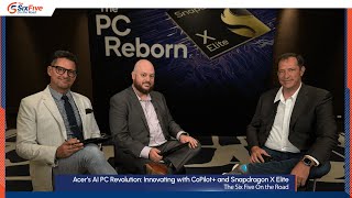 Acers AI PC Revolution Innovating with CoPilot and Snapdragon X Elite  Six Five at Computex 2024 [upl. by Heyward]