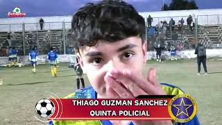 THIAGO GUZMAN SANCHEZ  QUINTA DIV POLICIAL [upl. by Eveiveneg]