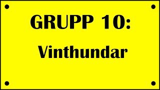 GRUPP 10 Vinthundar 1010 [upl. by Eetnahs]