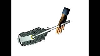 Power Rack amp Pinion Steering System  Animated power rack and pinion steering system [upl. by Nylatsyrc]