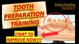 Tooth Preparation for Crown Lecture and SECRET TIPS for Anterior Teeth for Beginners Dental crown [upl. by Chamkis]