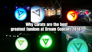 Why Carats are the best greatest fandom at Dream Concert 2018 [upl. by Laith]